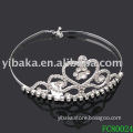 Custom Rhinestone Handmade Decorative Bridal Tiara Fashion Crown